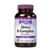 Bluebonnet’s Stress B-Complex Vegetable Capsules are formulated with a full spectrum of high potency B vitamins as well as vitamin C from L-ascorbic acid which play a complementary role in maintaining physiologic and metabolic functions that support energy production and nervous system health. #size_50 count