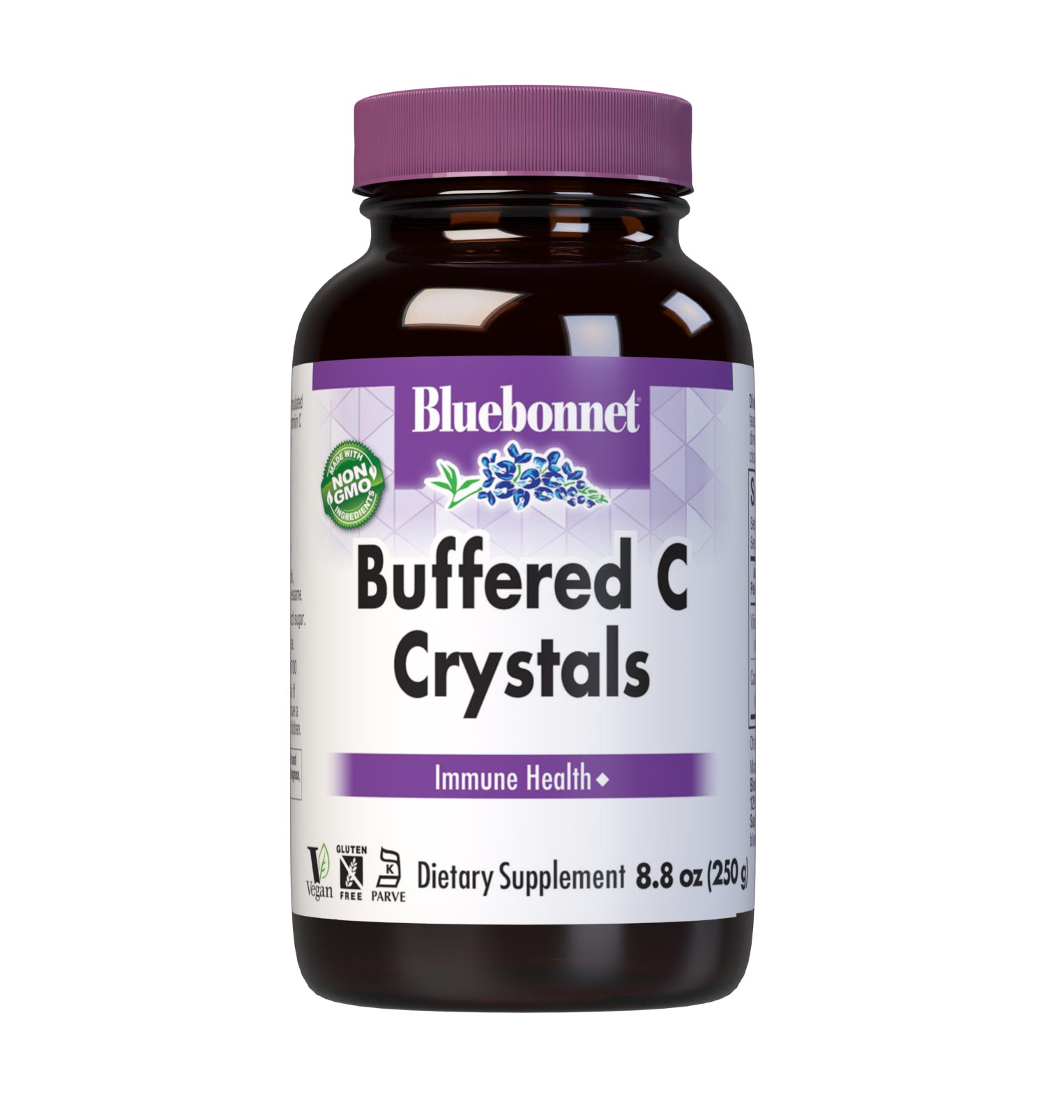 Bluebonnet’s Buffered C Crystals are formulated with buffered vitamin C from calcium ascorbate in its crystalline form to help support immune function. Calcium ascorbate is an excellent source of vitamin C for individuals who are sensitive to L-ascorbic acid, as well as calcium. #size_8.8oz