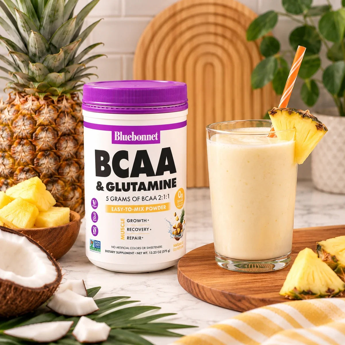 Tropical Pineapple BCAA Smoothie