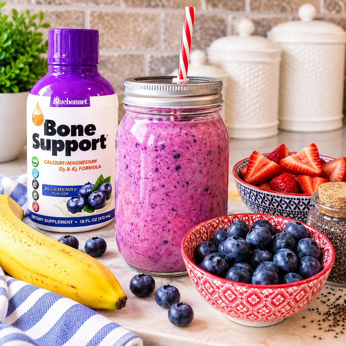 Berry-licious Bone Support Smoothie