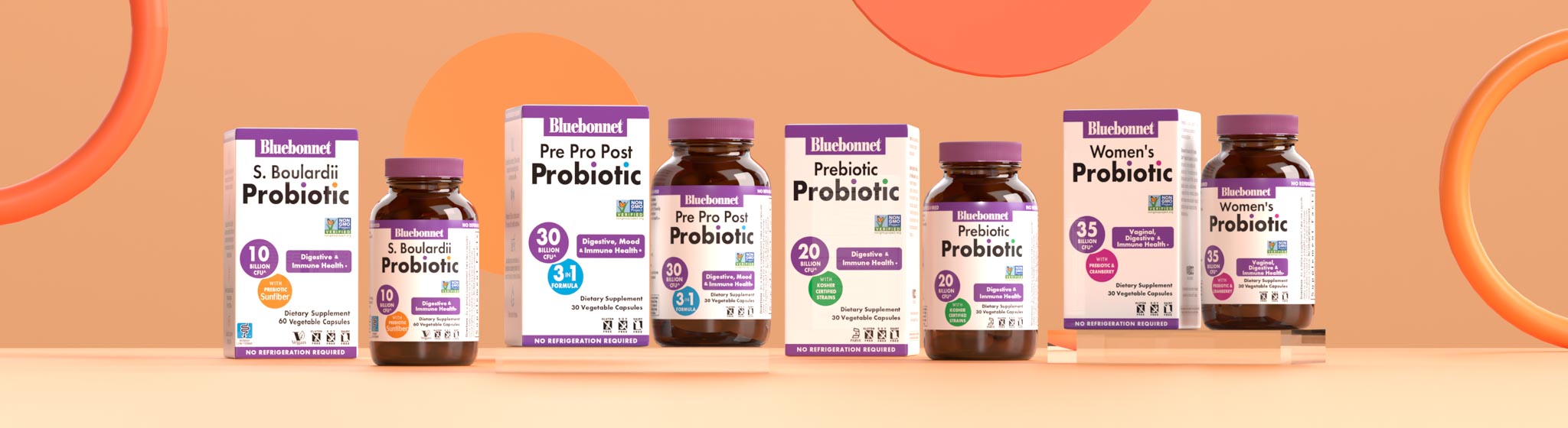 Shelf-stable probiotics