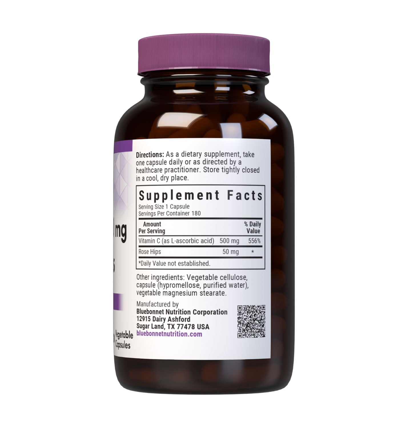 VITAMIN C-500 mg & ROSE HIPS