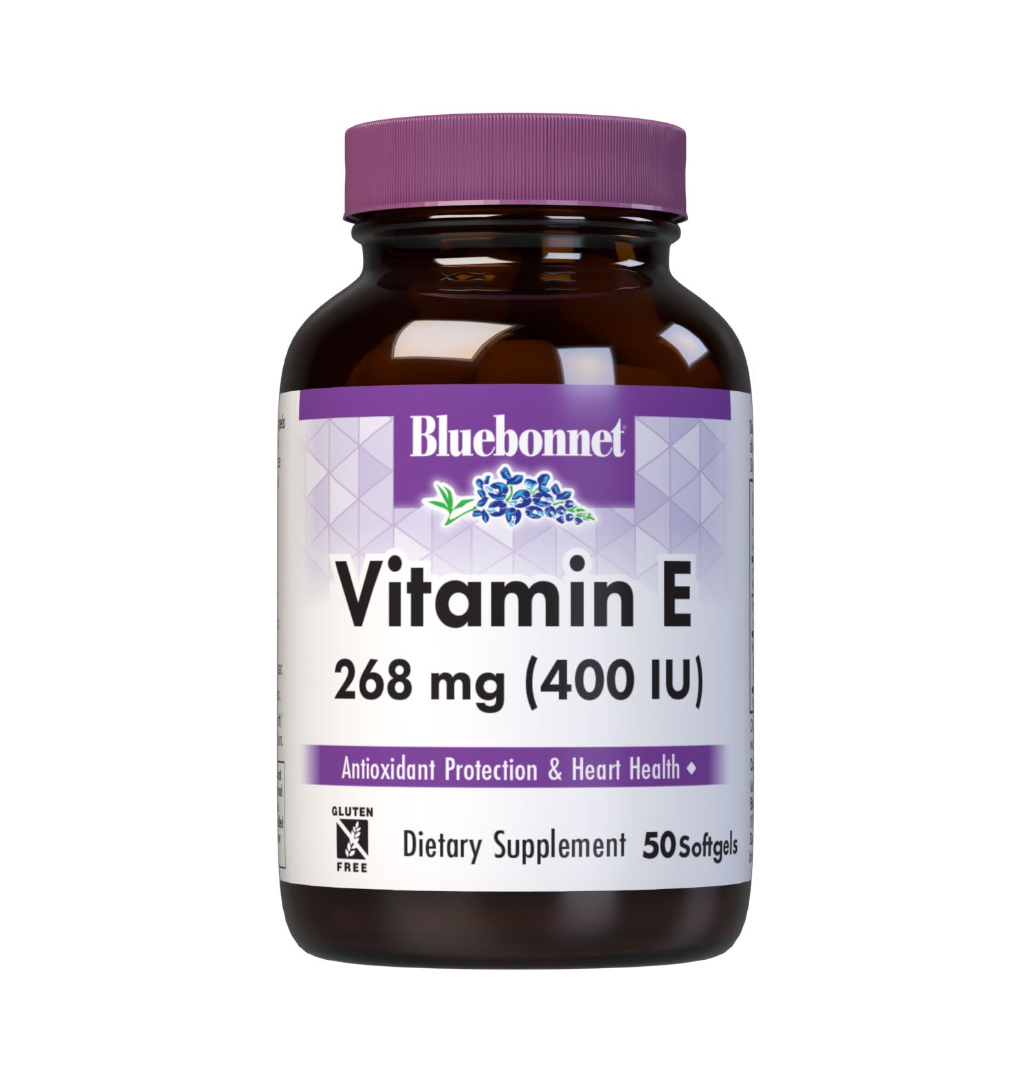 Bluebonnet’s Vitamin E 268 mg (400 IU) Mixed Softgels are specially formulated with d-alpha tocopherol and tocopherol isomers (beta, delta and gamma) in a base of vegetable oil. #size_50 count