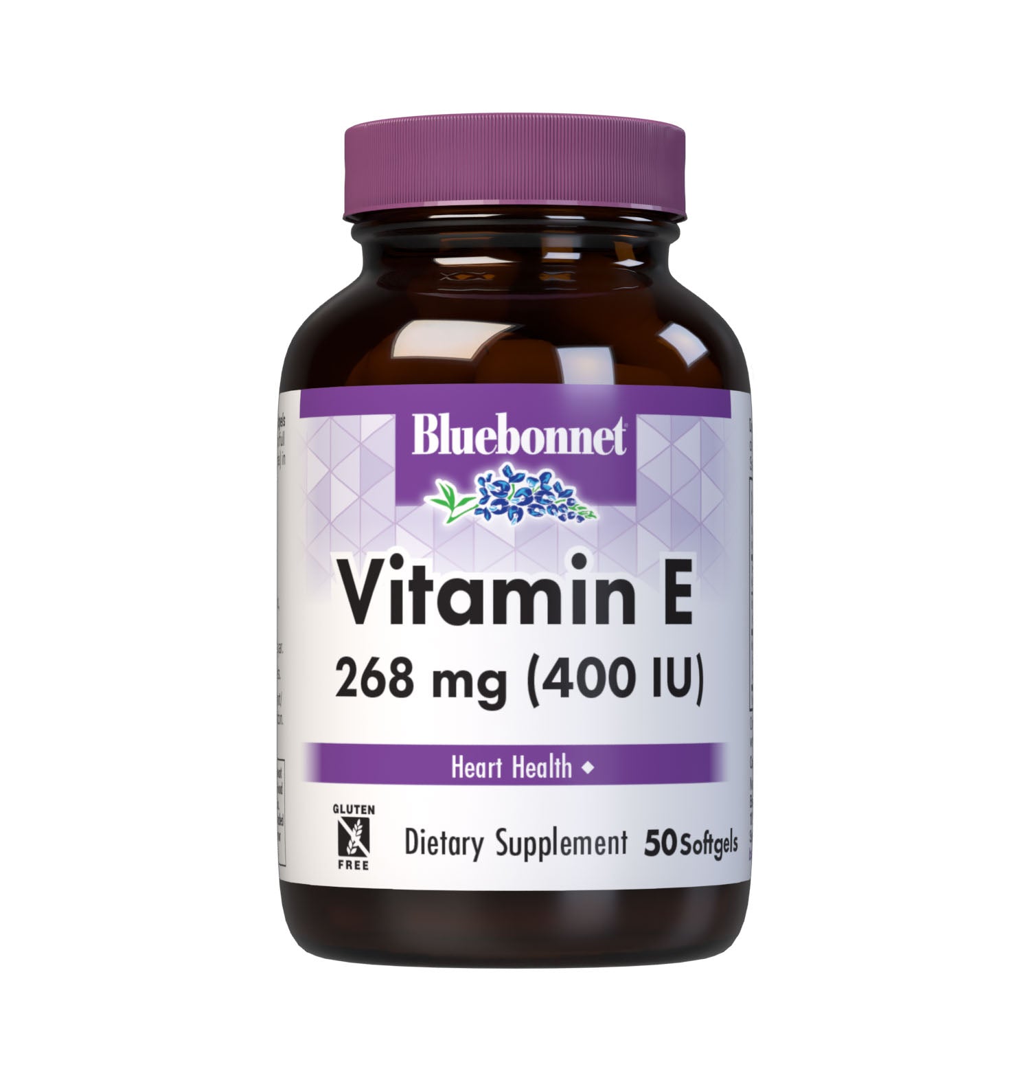 Bluebonnet’s Vitamin E 268 mg (400 IU) Mixed Softgels are specially formulated with d-alpha tocopherol and tocopherol isomers (beta, delta and gamma) in a base of vegetable oil. #size_50 count