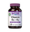 Bluebonnet’s Vitamin D3 & K2 60 Vegetable Capsules are formulated with vitamin D3 (cholecalciferol) and vitamin K2 (MK-7) from Natto. #size_60 count