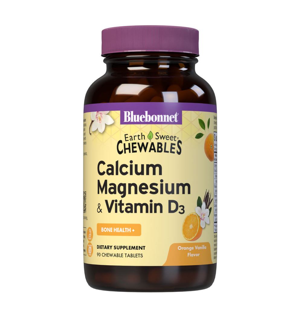 EARTHSWEET CHEWABLES CALCIUM MAGNESIUM & VITAMIN D3