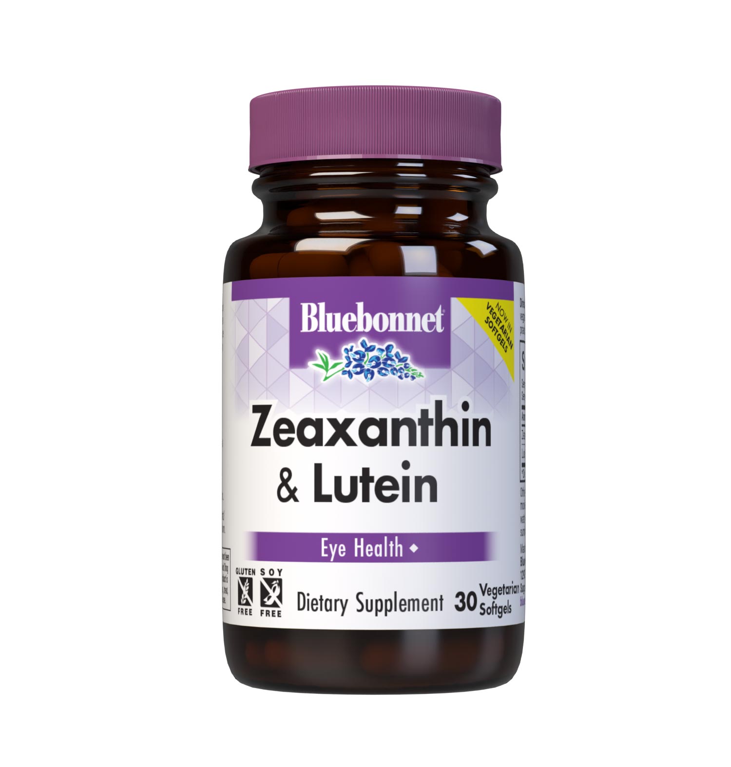 Bluebonnet’s Zeaxanthin & Lutein 30 Softgels are formulated with zeaxanthin and lutein from paprika and marigold flower extracts. Zeaxanthin and lutein are carotenoids that serve as potent nutrients to support optimal eye health. #size_30 count