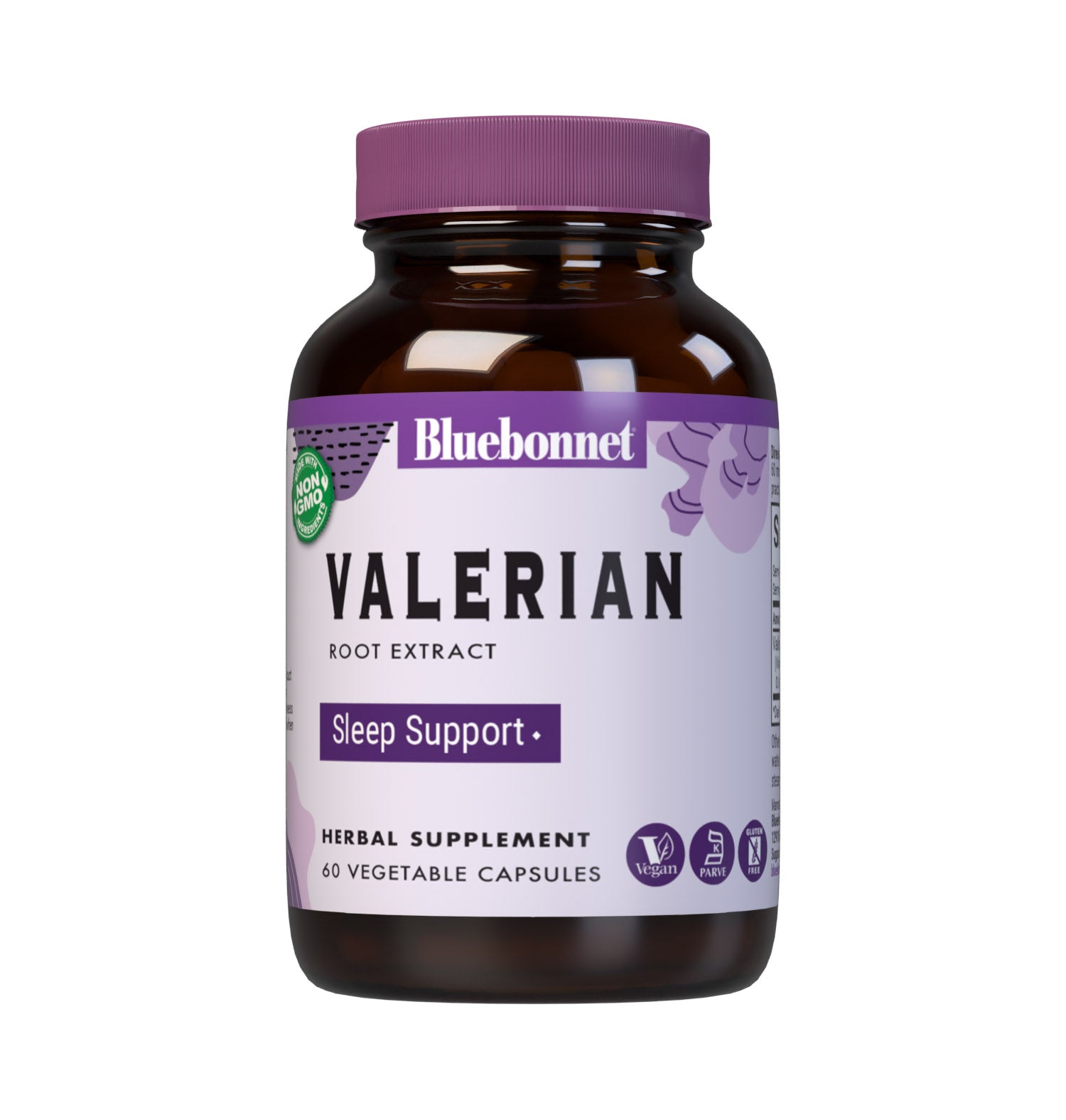 Bluebonnet’s Valerian Root Extract 60 Vegetable Capsules contain a standardized extract of total valerenic acid, the most researched active constituent found in valerian. A clean and gentle water-based extraction method is employed to capture and preserve valerian’s most valuable components. #size_60 count