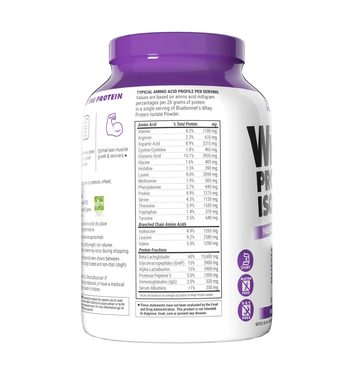 WHEY PROTEIN ISOLATE POWDER Original Flavor