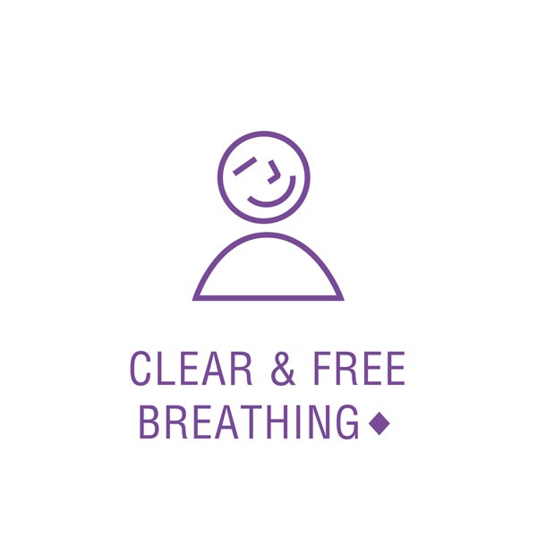 this product may support clear and free breathing