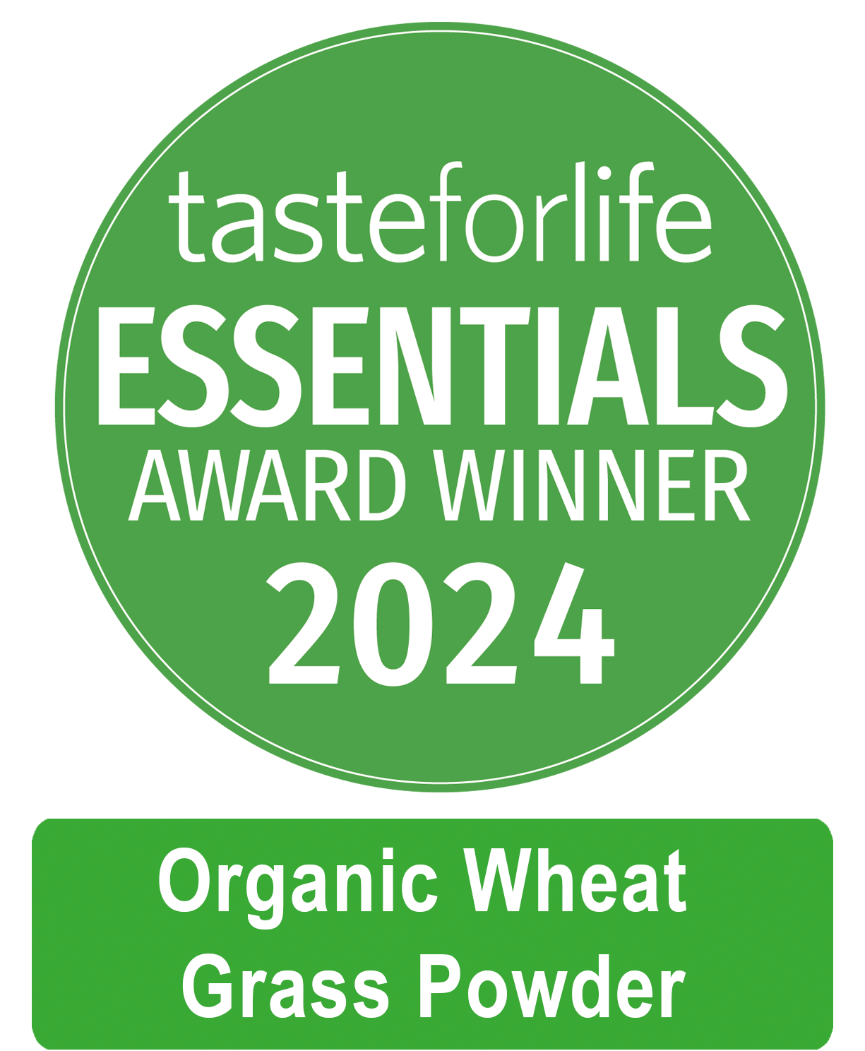 Bluebonnet’s Organic WheatGrass Powder provides 100% organic certified and non-GMO verified wheatgrass with no added sweeteners, flavors or colors. Taste for life essentialls award winner 2024 #size_5.6oz