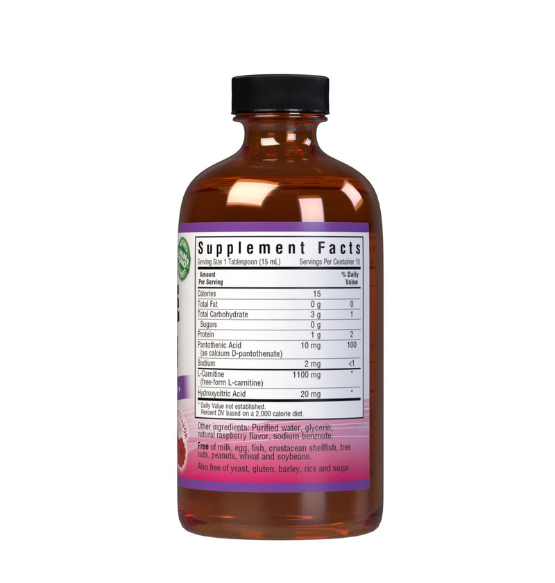 L-Carnitine 1100 mg Natural Raspberry