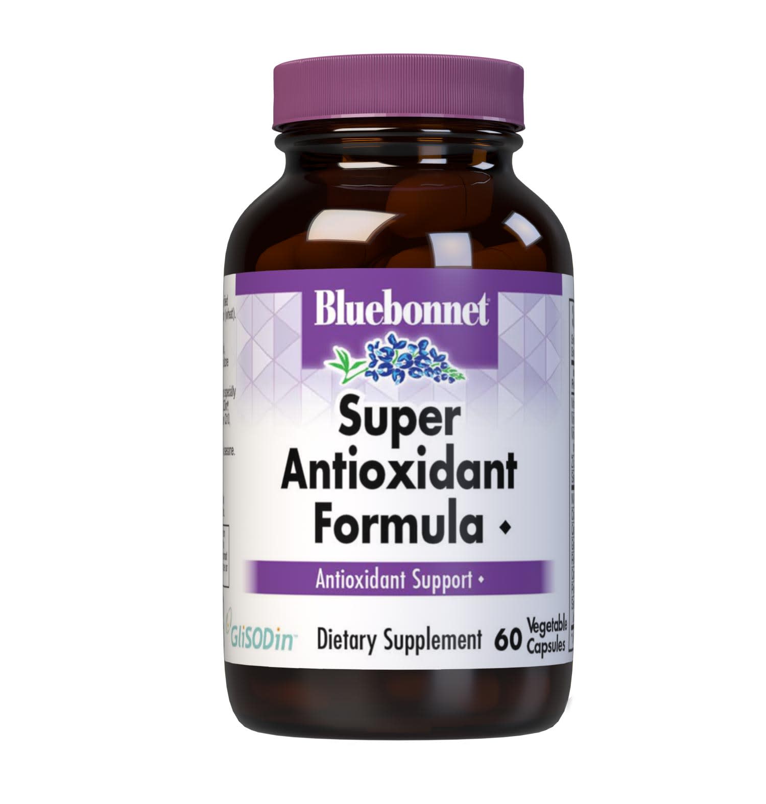 Bluebonnet’s Super Antioxidant Formula 60 Vegetable Capsules are specially formulated with a full range of potent antioxidants, including GliSODin, the first vegetarian form of SOD from cantaloupe melon, and coenzyme Q10, Pycnogenol, red wine polyphenols and N-acetyl-L-cysteine. #size_60 count