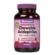 Bluebonnet’s Advanced Probiotics Chewable Acidophilus 60 Wafers are formulated with DDS-1 strain (a highly stable super strain of L-acidophilus) and bifidobacterium bifidum. Each raspberry flavored chewable wafer provides over one billion viable microorganisms at the time of manufacturing that have been extensively researched for supporting the growth of friendly bacteria in the gastrointestinal tract to help support digestive health. #size_60 count
