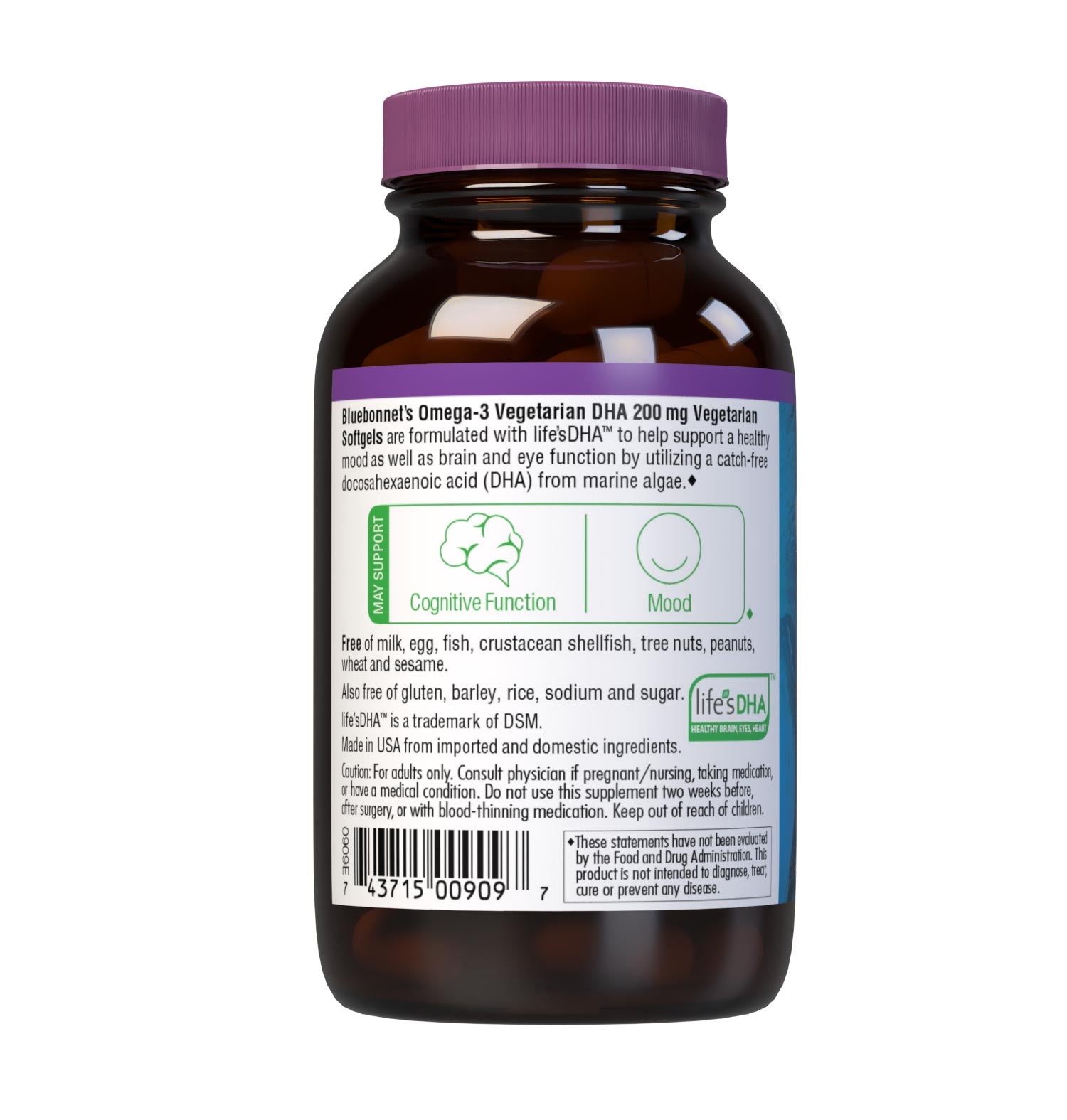 OMEGA 3 VEGETARIAN DHA 200 mg